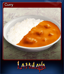 Series 1 - Card 9 of 10 - Curry