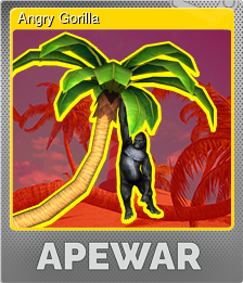 Series 1 - Card 1 of 11 - Angry Gorilla
