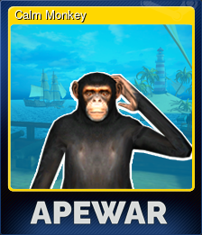 Series 1 - Card 2 of 11 - Calm Monkey