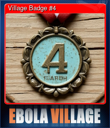 Series 1 - Card 4 of 11 - Village Badge #4