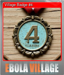 Series 1 - Card 4 of 11 - Village Badge #4