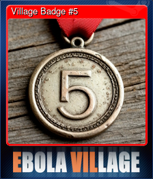Series 1 - Card 5 of 11 - Village Badge #5