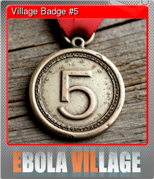 Series 1 - Card 5 of 11 - Village Badge #5