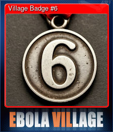 Series 1 - Card 6 of 11 - Village Badge #6