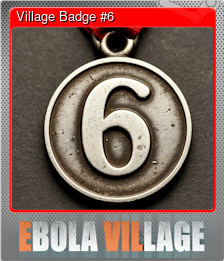 Series 1 - Card 6 of 11 - Village Badge #6