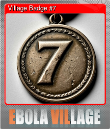 Series 1 - Card 7 of 11 - Village Badge #7