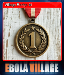 Series 1 - Card 1 of 11 - Village Badge #1