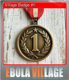 Series 1 - Card 1 of 11 - Village Badge #1