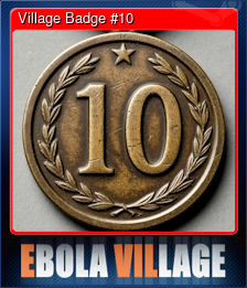 Series 1 - Card 10 of 11 - Village Badge #10