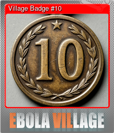 Series 1 - Card 10 of 11 - Village Badge #10