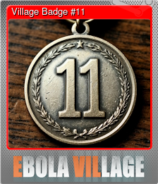 Series 1 - Card 11 of 11 - Village Badge #11