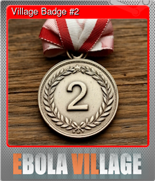 Series 1 - Card 2 of 11 - Village Badge #2