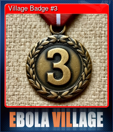 Series 1 - Card 3 of 11 - Village Badge #3