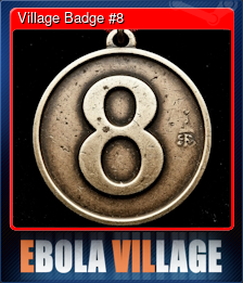 Series 1 - Card 8 of 11 - Village Badge #8
