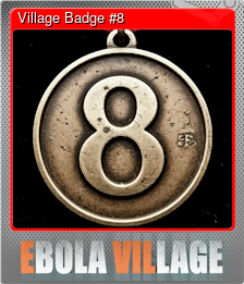 Series 1 - Card 8 of 11 - Village Badge #8