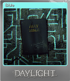 Series 1 - Card 3 of 5 - Bible
