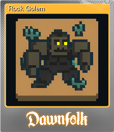 Series 1 - Card 9 of 15 - Rock Golem