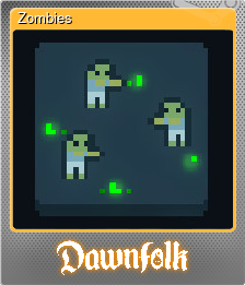Series 1 - Card 7 of 15 - Zombies