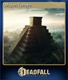 Series 1 - Card 8 of 15 - Mayan Temple