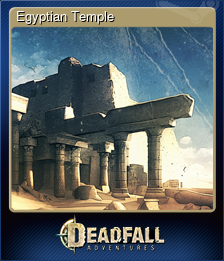 Series 1 - Card 11 of 15 - Egyptian Temple