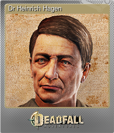 Series 1 - Card 6 of 15 - Dr Heinrich Hagen