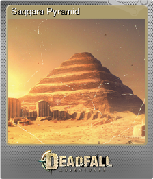Series 1 - Card 7 of 15 - Saqqara Pyramid