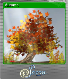 Series 1 - Card 1 of 5 - Autumn