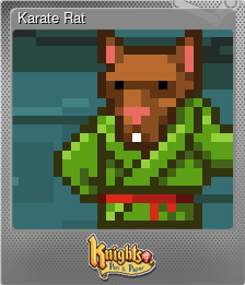 Series 1 - Card 5 of 6 - Karate Rat