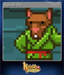 Series 1 - Card 5 of 6 - Karate Rat