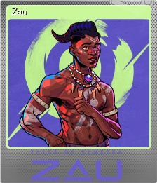 Series 1 - Card 6 of 6 - Zau