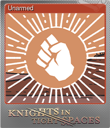 Series 1 - Card 7 of 8 - Unarmed