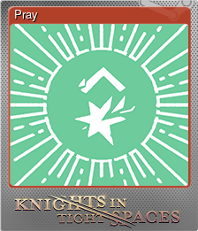 Series 1 - Card 6 of 8 - Pray