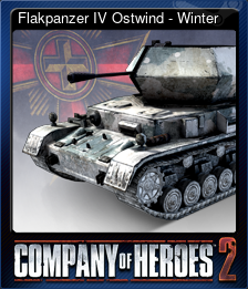 Series 1 - Card 7 of 7 - Flakpanzer IV Ostwind - Winter