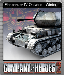 Series 1 - Card 7 of 7 - Flakpanzer IV Ostwind - Winter