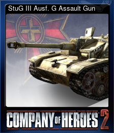 Series 1 - Card 1 of 7 - StuG III Ausf. G Assault Gun