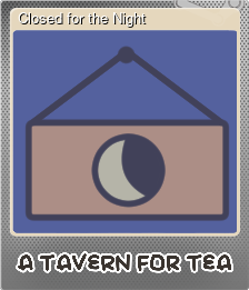Series 1 - Card 7 of 7 - Closed for the Night