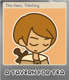 Series 1 - Card 5 of 7 - The Hero, Thinking
