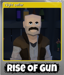 Series 1 - Card 3 of 5 - Night seller