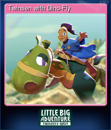 Twinsen with Dino-Fly