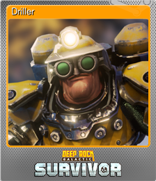 Series 1 - Card 2 of 5 - Driller