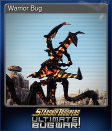 Series 1 - Card 1 of 6 - Warrior Bug