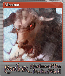 Series 1 - Card 5 of 8 - Minotaur