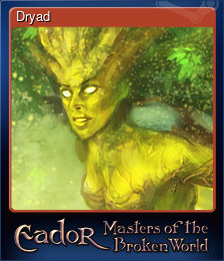 Series 1 - Card 1 of 8 - Dryad