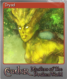 Series 1 - Card 1 of 8 - Dryad