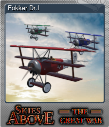 Series 1 - Card 1 of 5 - Fokker Dr.I
