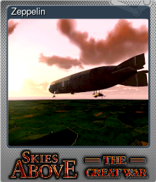 Series 1 - Card 3 of 5 - Zeppelin