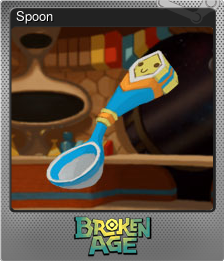 Series 1 - Card 5 of 8 - Spoon