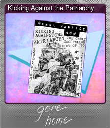 Series 1 - Card 6 of 6 - Kicking Against the Patriarchy