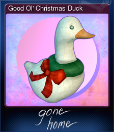 Series 1 - Card 1 of 6 - Good Ol' Christmas Duck