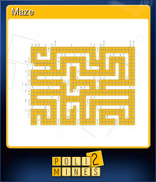 Series 1 - Card 5 of 6 - Maze